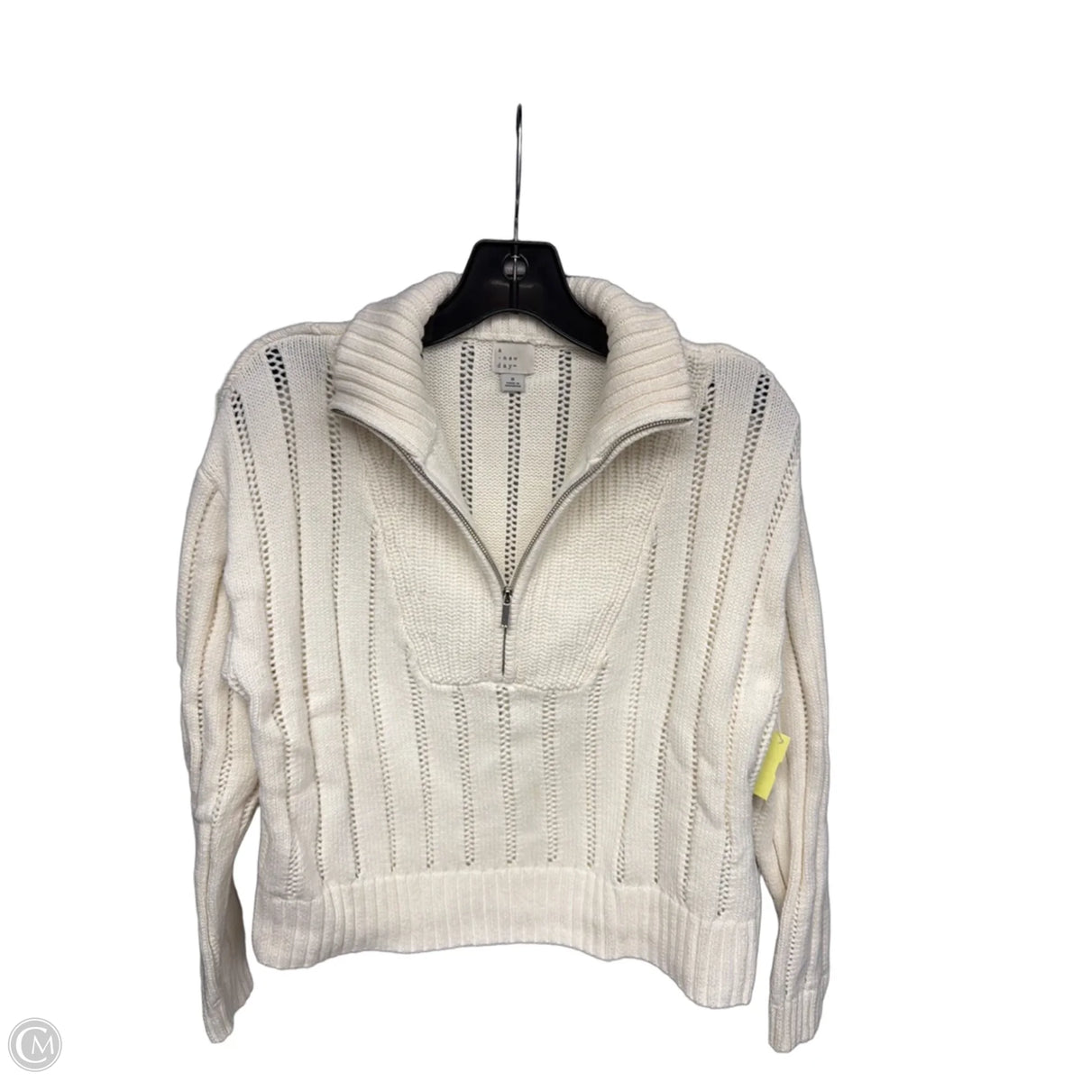 Sweater By A New Day In Cream, Size: S