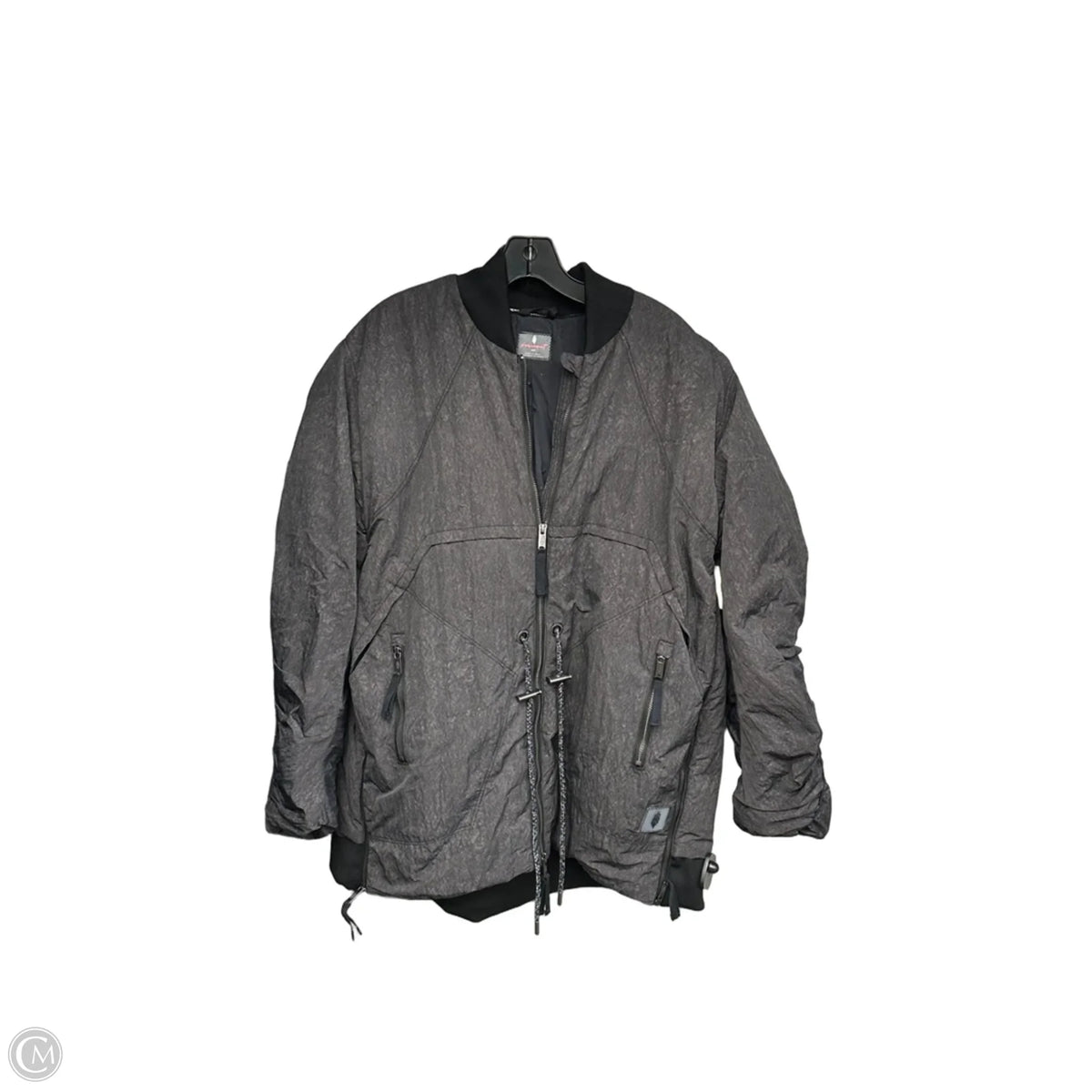 Jacket Utility By Free People In Grey, Size: Sp