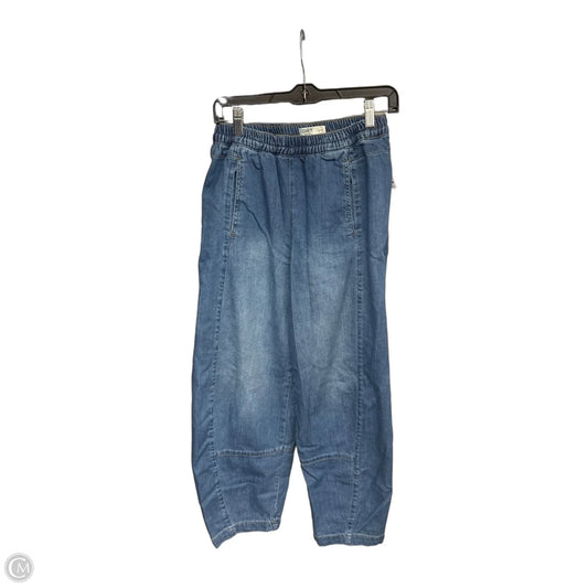 Jeans Straight By Oat In Blue Denim, Size: 4