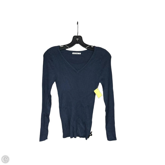 Top Long Sleeve By Pink Clover In Blue, Size: S
