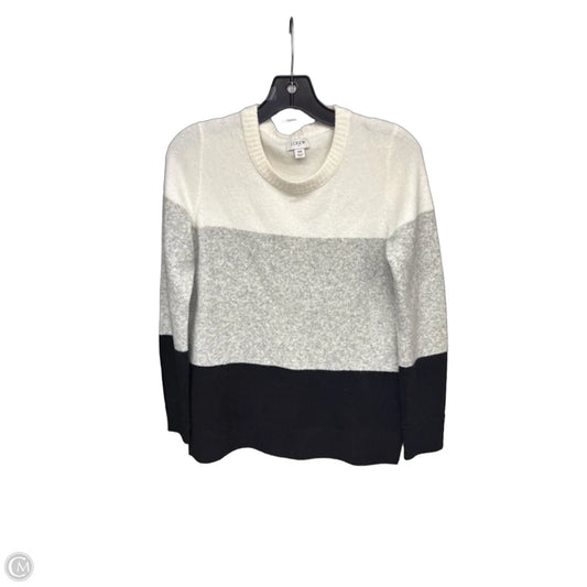 Sweater By J. Crew In Black & Grey, Size: Xs