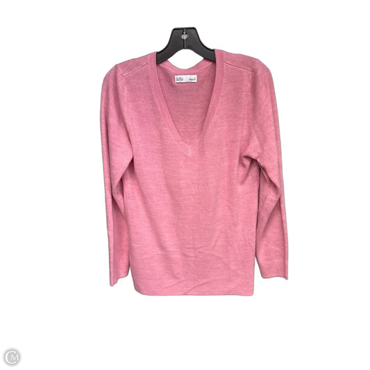 Sweater By Croft And Barrow In Pink, Size: S