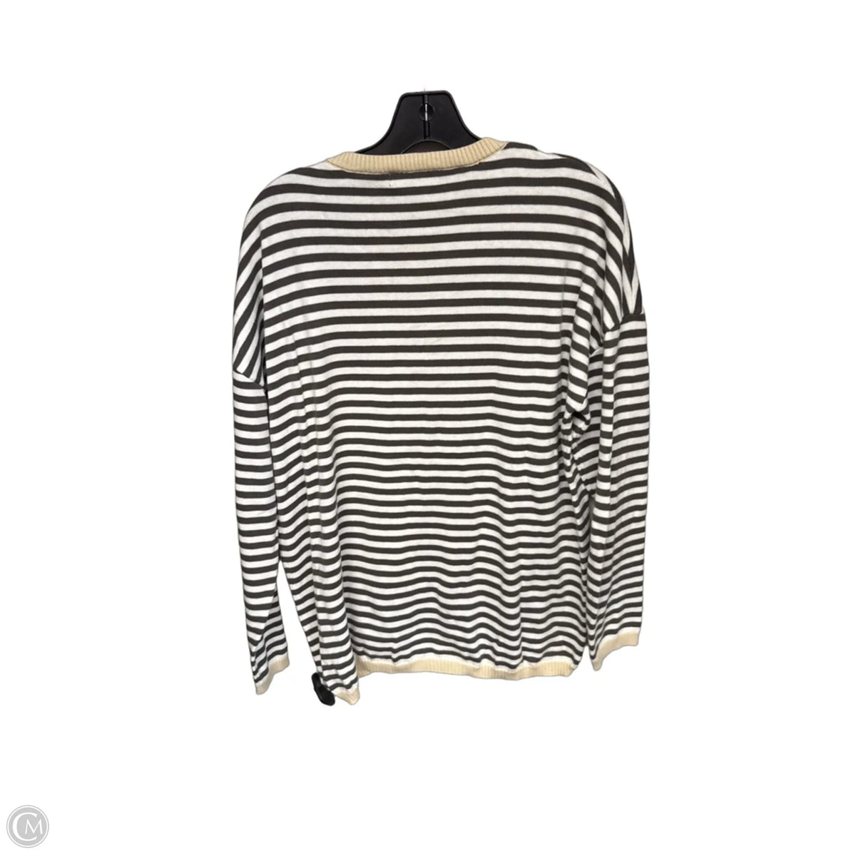 Sweater By Lillusory In Striped Pattern, Size: M