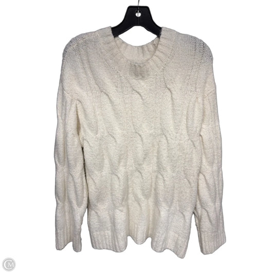 Sweater By American Eagle In Cream, Size: S