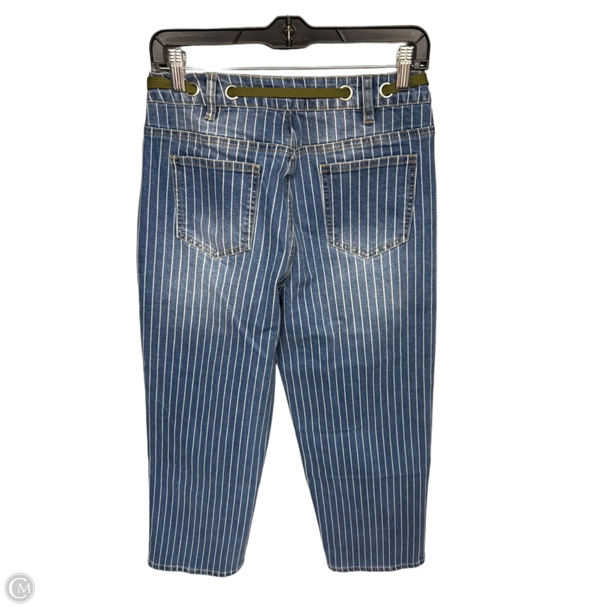Jeans Straight By Flamingals In Striped Pattern, Size: S
