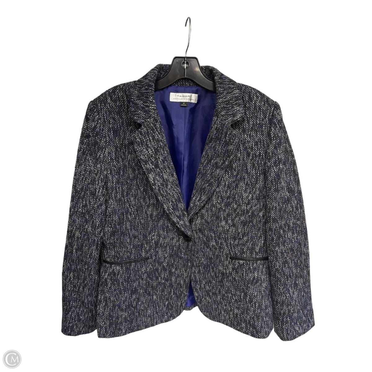 Blazer By Tahari In Blue, Size: 16
