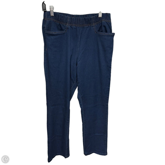 Jeans Straight By French Dressing In Blue Denim, Size: 12