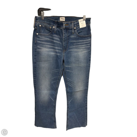 Jeans Straight By J. Crew In Blue Denim, Size: 30