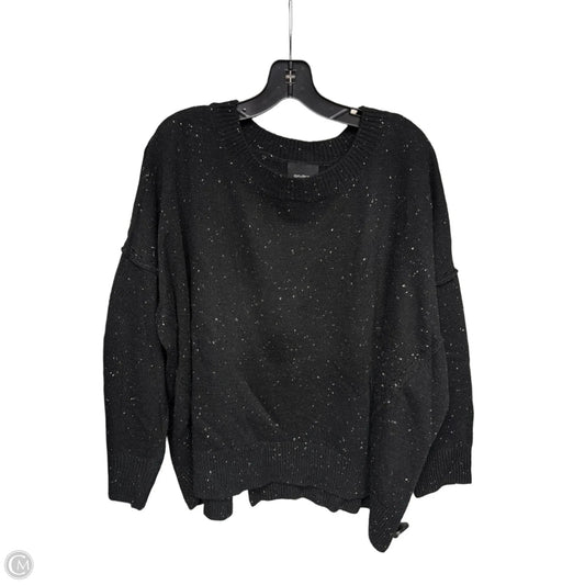 Sweater By Andrea Jovine In Black & White, Size: Xl
