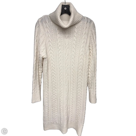 Dress Sweater By A New Day In Ivory, Size: S