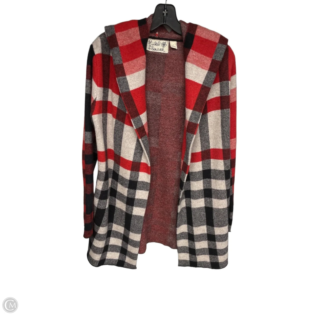 Jacket Other By Field Flower In Plaid Pattern, Size: S