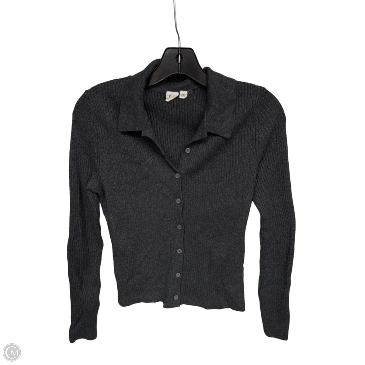 Top Long Sleeve By Gap In Grey, Size: S