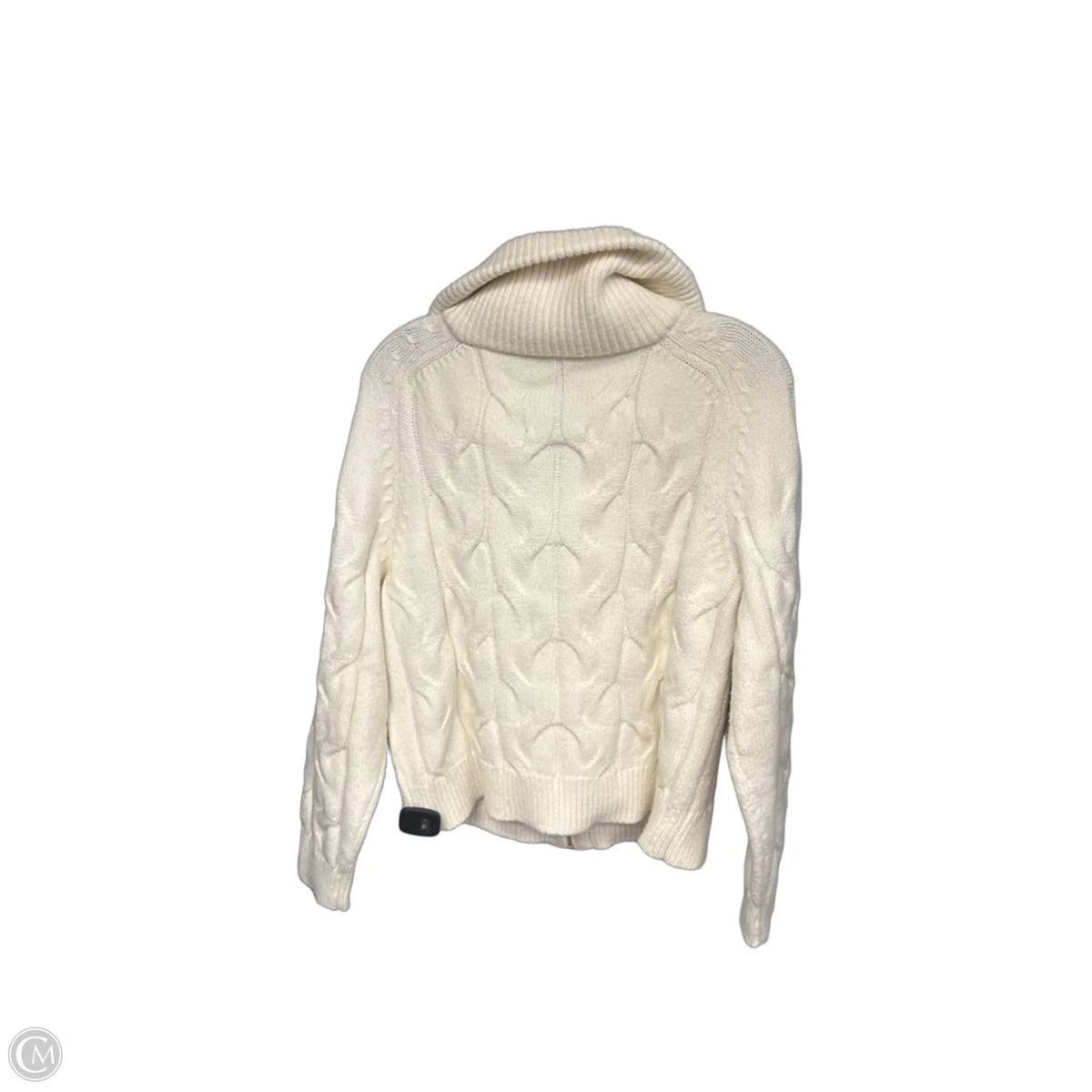 Sweater By Talbots In Cream, Size: L