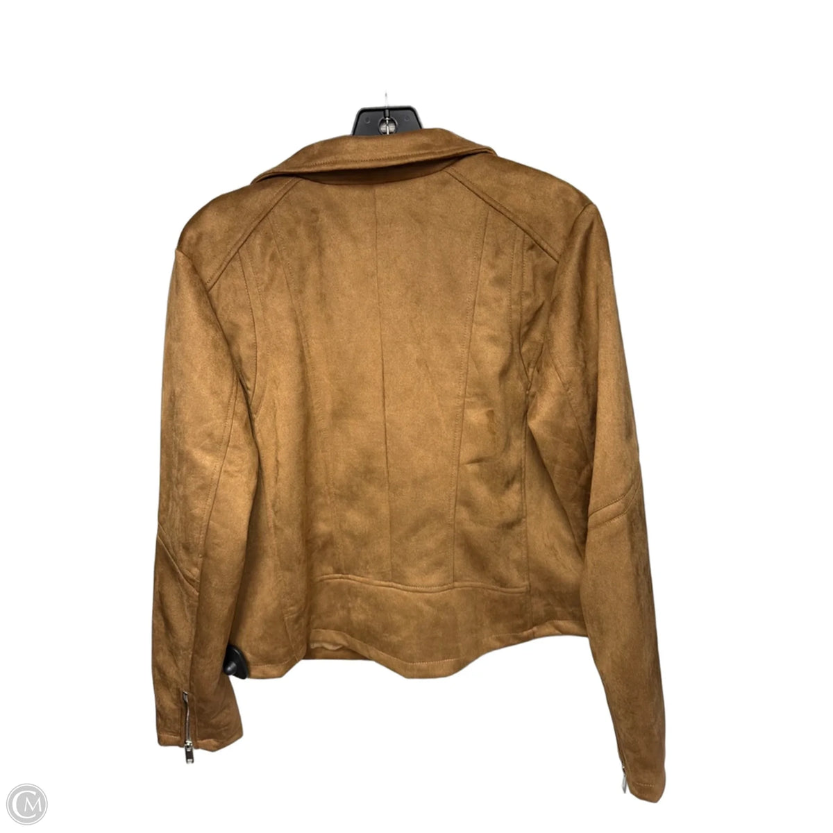 Jacket Moto By Jason Maxwell In Brown, Size: L