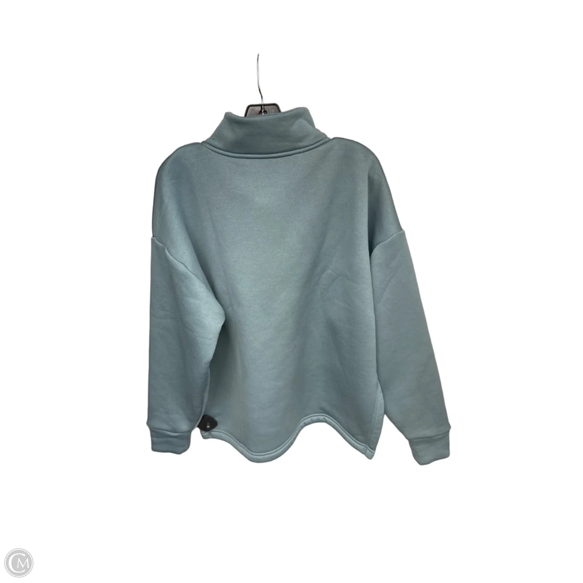 Athletic Jacket By Under Armour In Aqua, Size: L