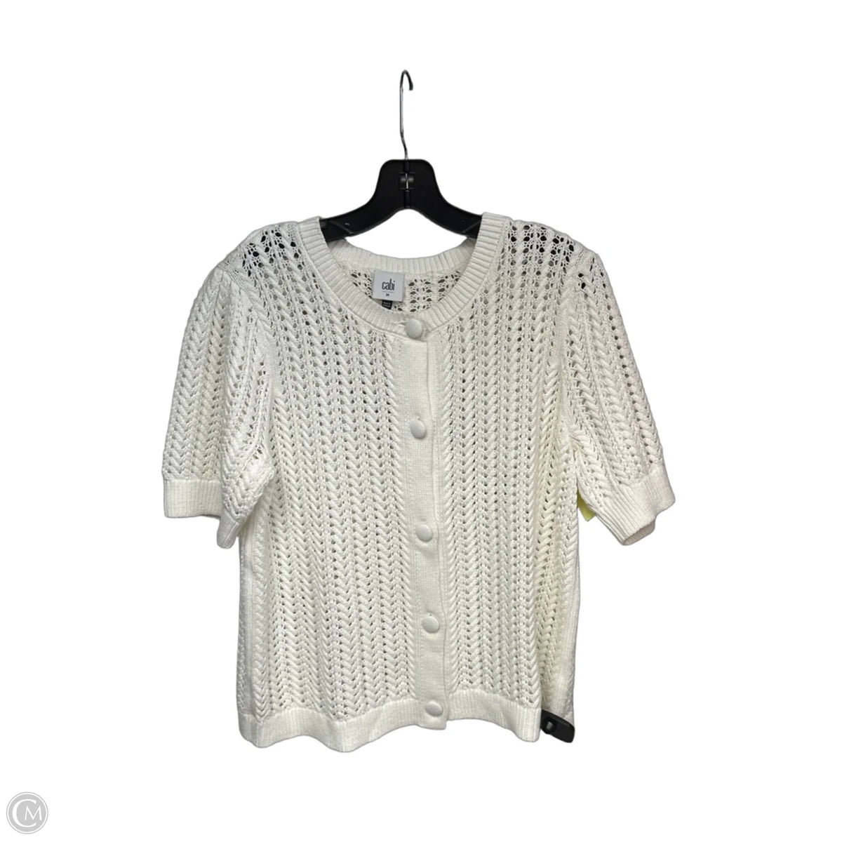 Sweater By Cabi In Cream, Size: M