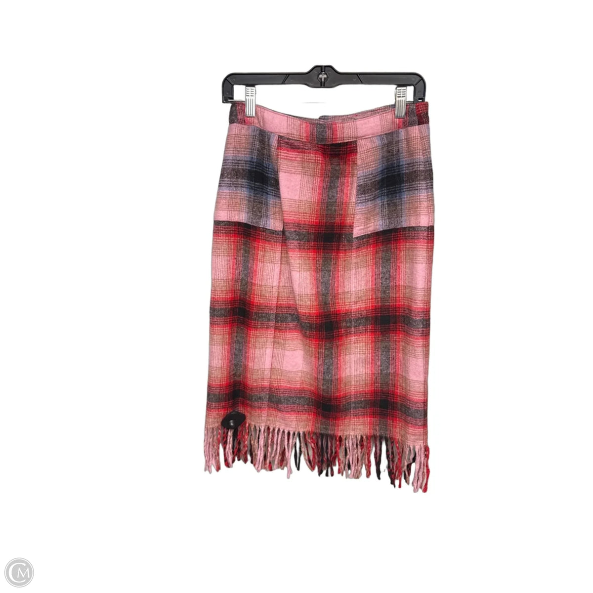 Skirt Midi By Maeve In Plaid Pattern, Size: 4