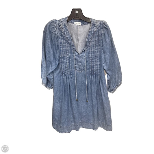 Dress Casual Midi By Clothes Mentor In Blue Denim, Size: S