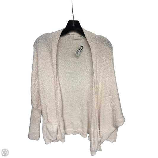 Cardigan By Dreamers In Cream, Size: S