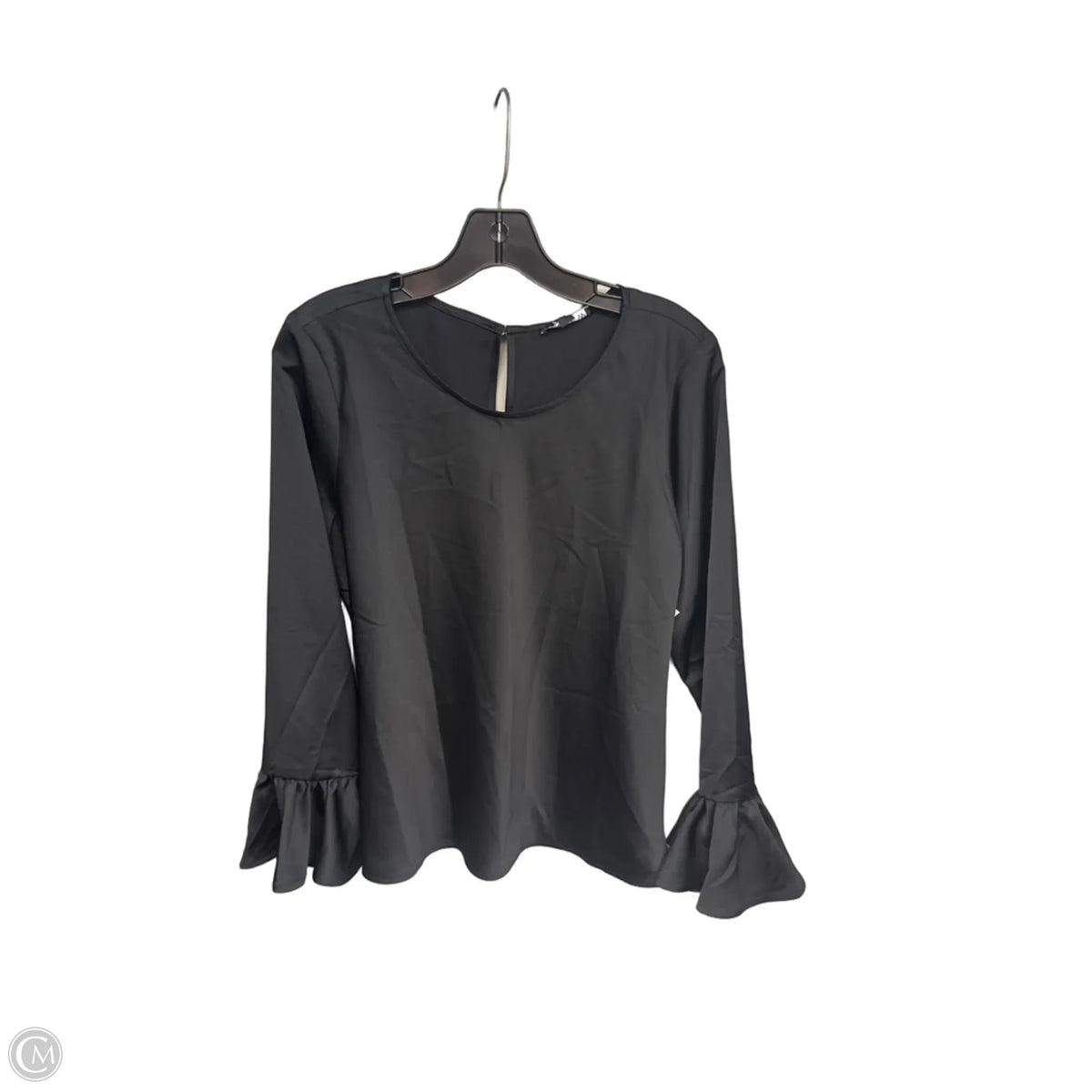 Top Long Sleeve By J. Crew In Black, Size: M