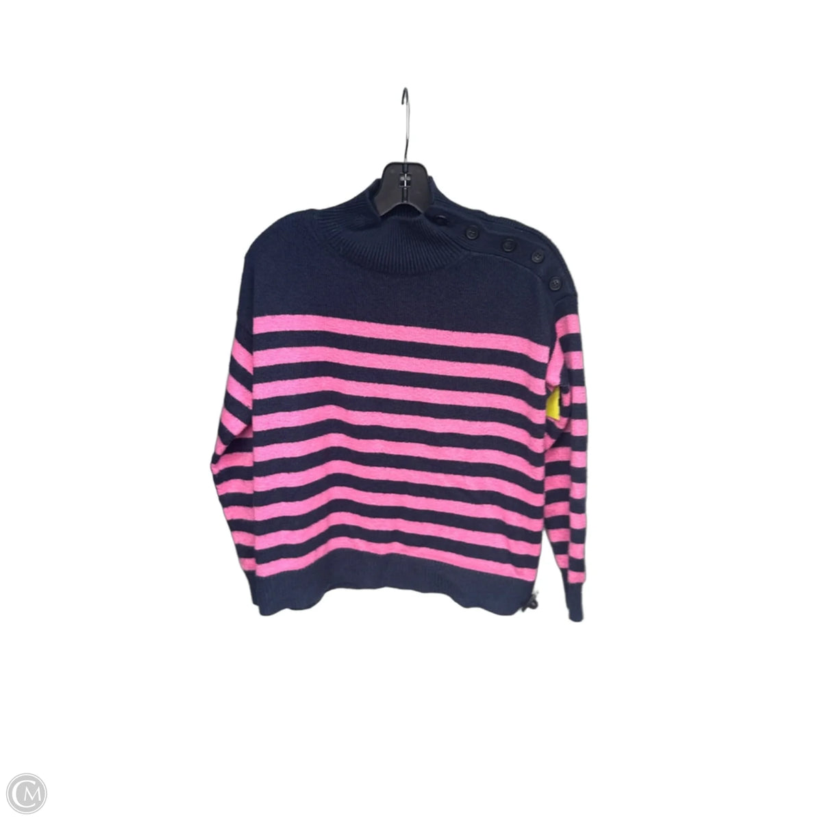 Sweater By Loft In Blue & Pink, Size: M