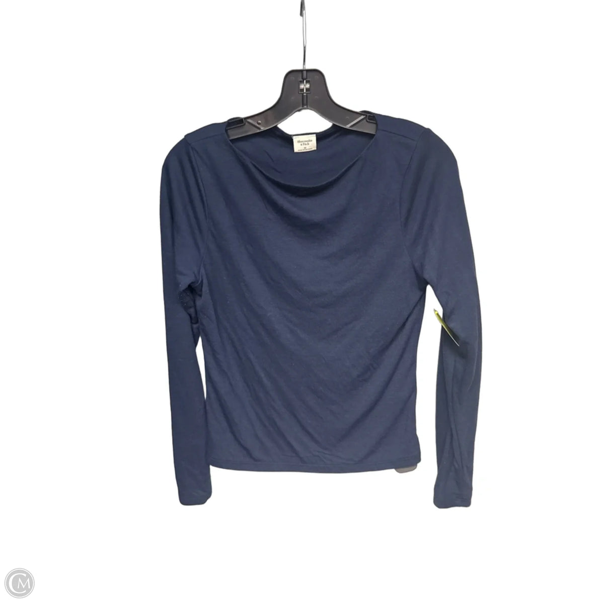 Top Long Sleeve Basic By Abercrombie And Fitch In Blue, Size: M