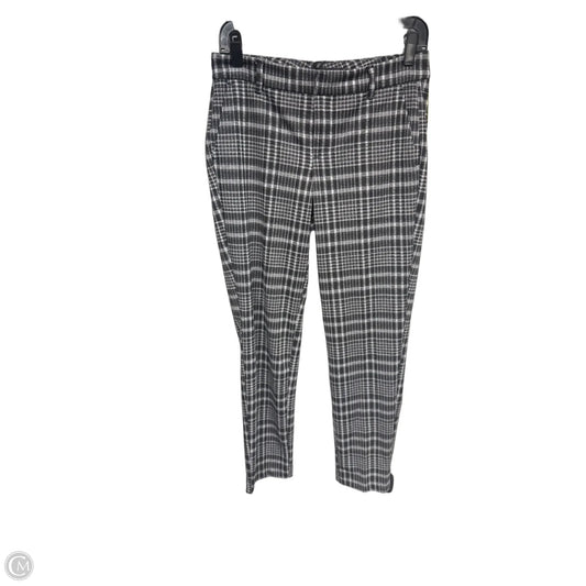 Pants Cropped By Liverpool In Plaid Pattern, Size: 2