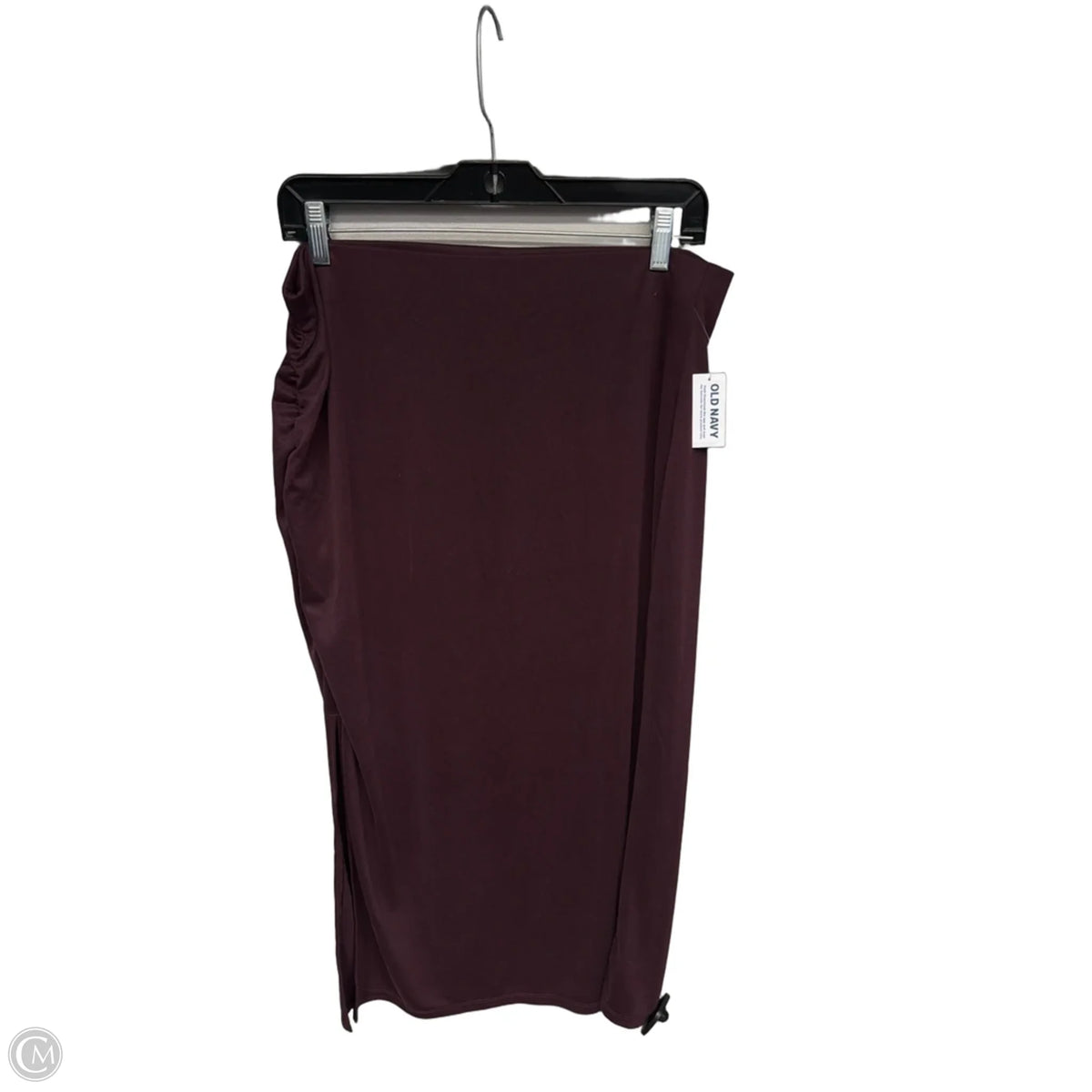 Skirt Midi By Old Navy In Maroon, Size: L