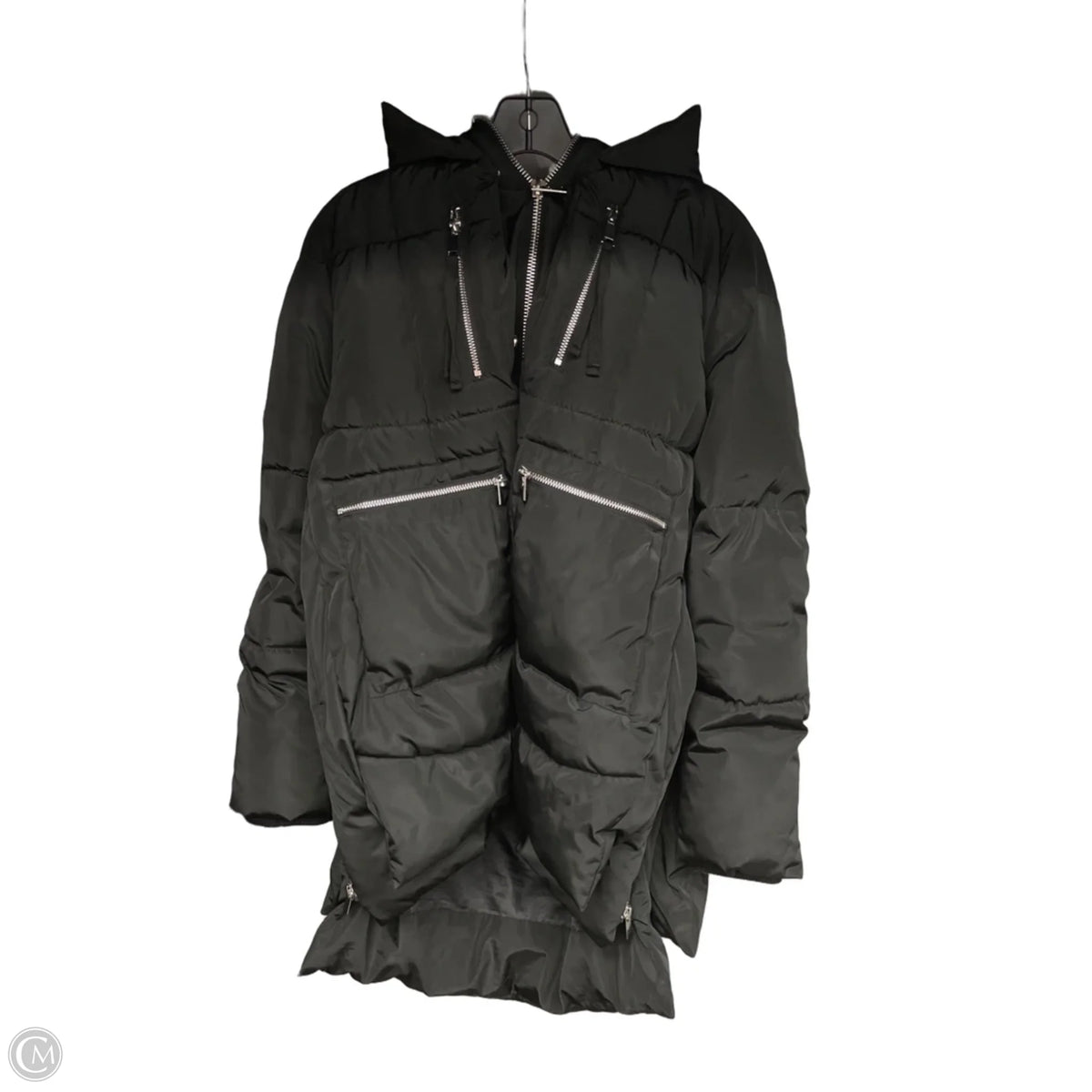 Coat Parka By Bagatelle In Black, Size: M