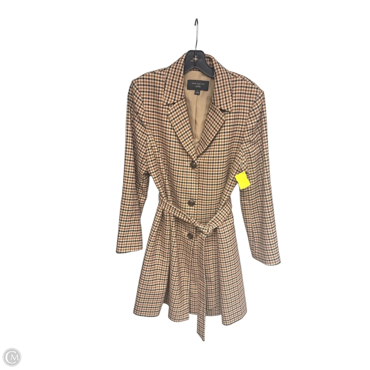 Coat Other By Ann Taylor In Plaid Pattern, Size: 22womens