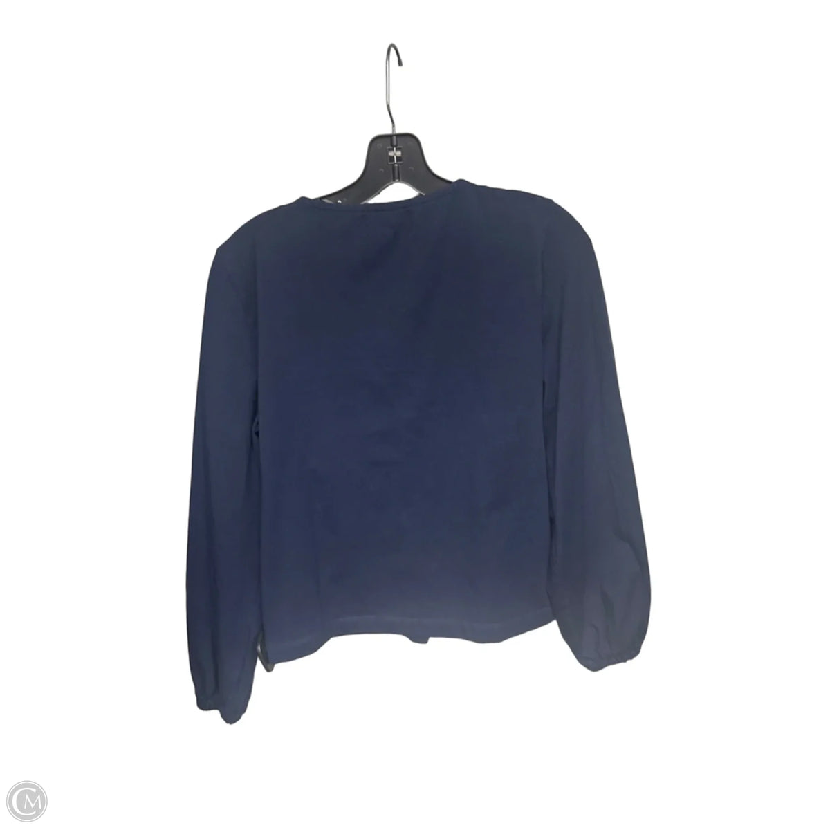 Top Long Sleeve By Loft In Navy, Size: Lp