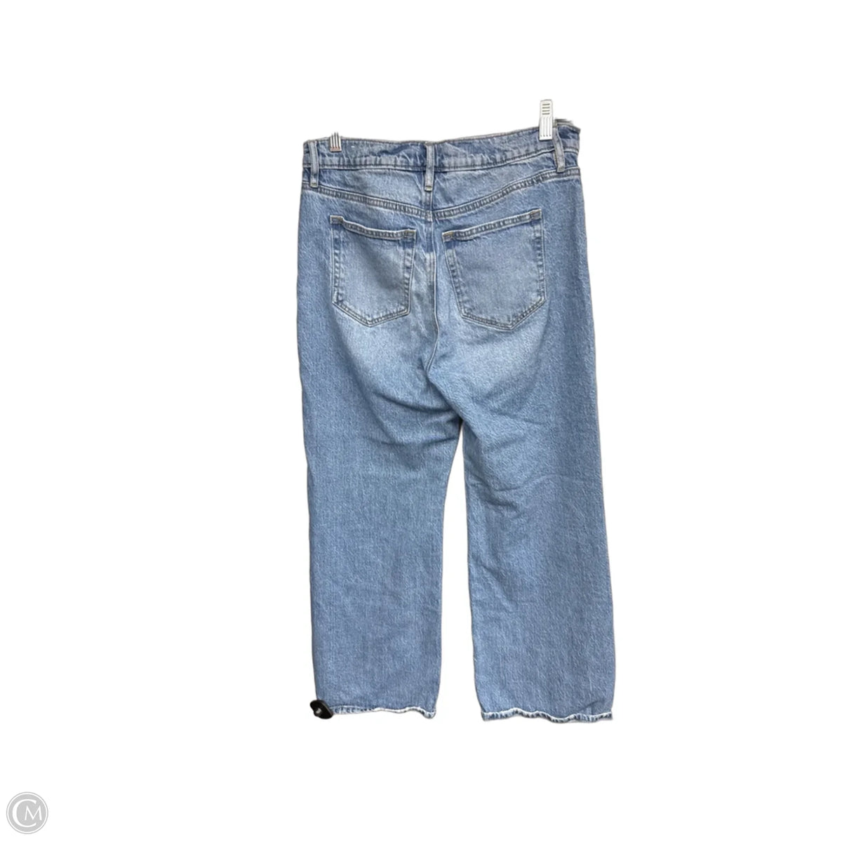 Jeans Straight By Loft In Blue Denim, Size: 8