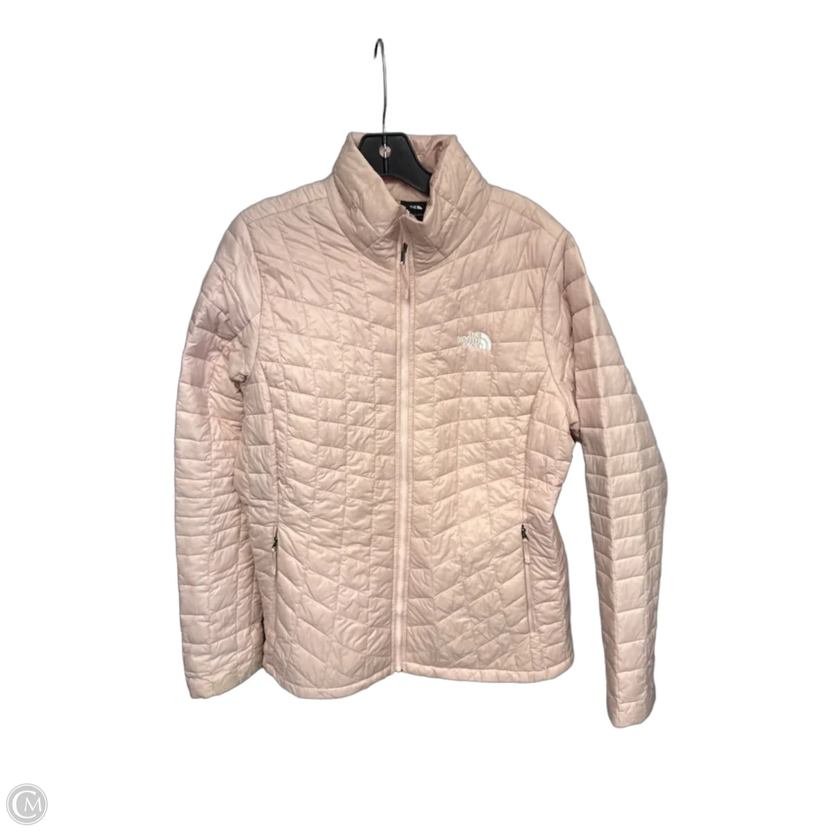 Athletic Jacket By The North Face In Pink, Size: L