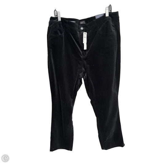Pants Dress By Talbots In Black, Size: 16