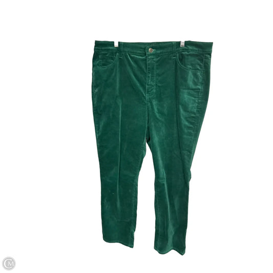 Pants Dress By Talbots In Green, Size: 16
