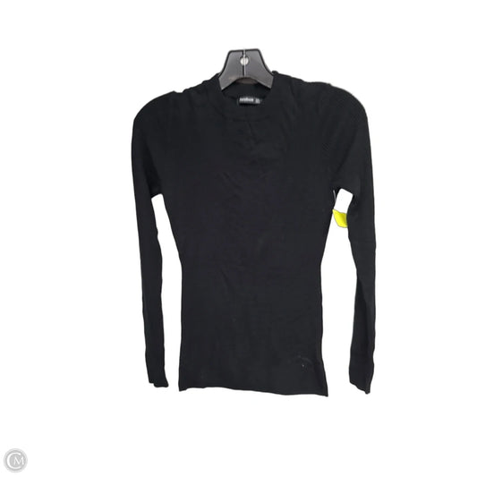 Top Long Sleeve By Clothes Mentor In Black, Size: S