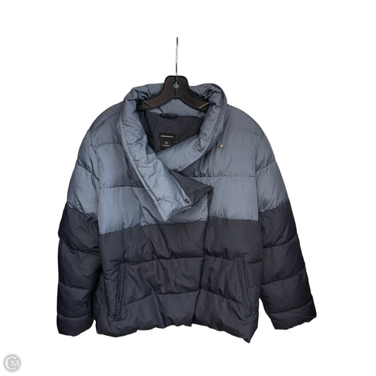 Jacket Puffer & Quilted By Summersalt In Blue, Size: M