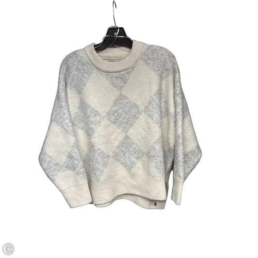 Sweater By Sincerely Jules In Cream & Grey, Size: Xs
