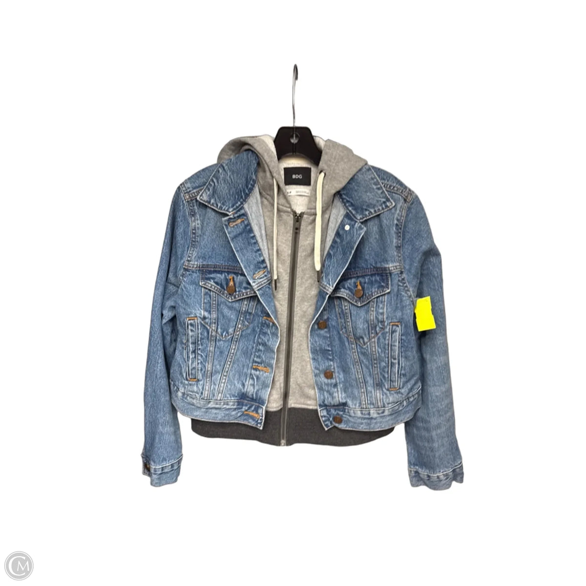 Jacket Denim By Bdg In Blue Denim, Size: S