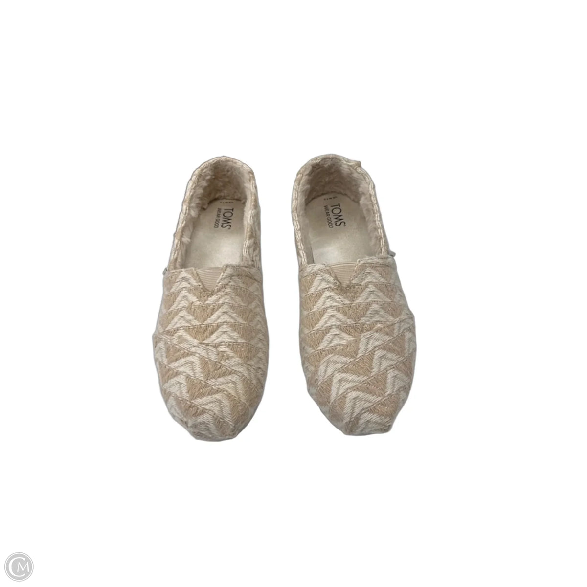 Shoes Flats By Toms In Tan, Size: 7.5