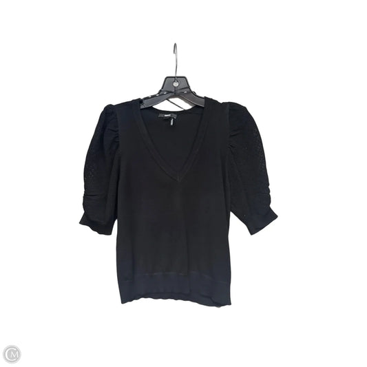 Top Short Sleeve By Dkny In Black, Size: Medium