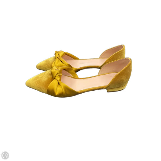 Shoes Flats By J. Crew In Yellow, Size: 8.5
