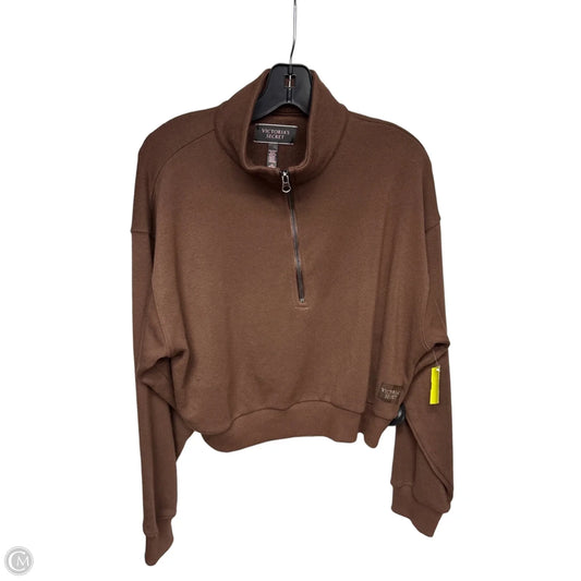 Sweater By Victorias Secret In Brown, Size: L