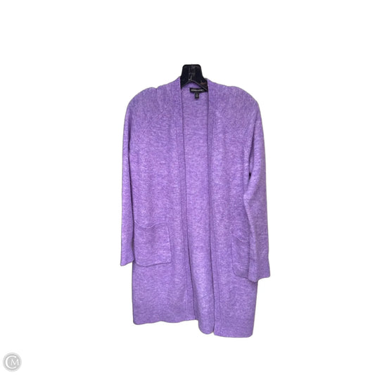 Cardigan By Banana Republic In Purple, Size: S