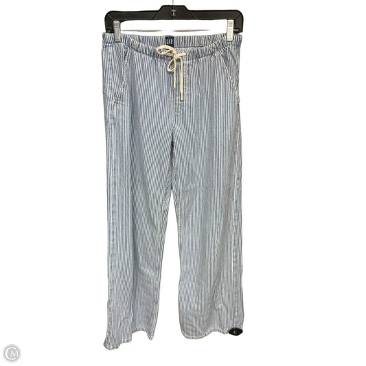 Pants Wide Leg By Gap In Striped Pattern, Size: Xs