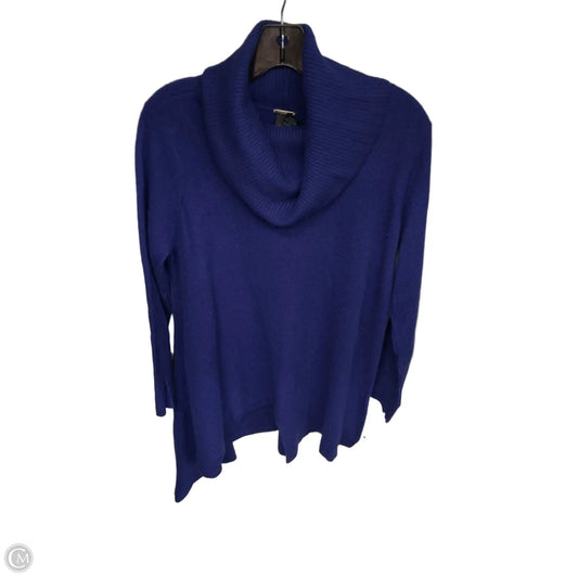 Sweater Cashmere By Chicos In Blue, Size: M