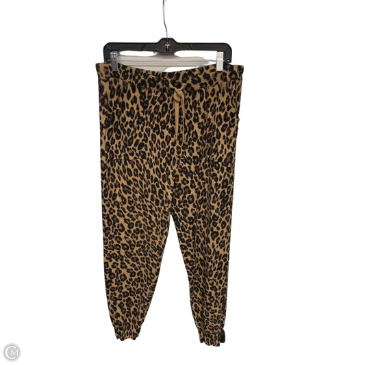 Pants Lounge By Chicos In Animal Print, Size: M