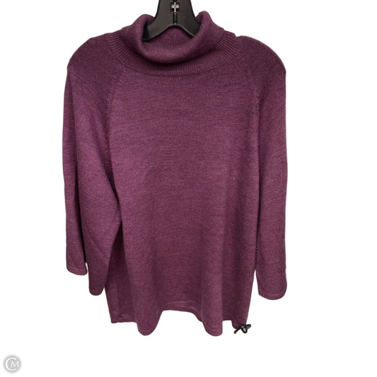 Sweater By Eileen Fisher In Purple, Size: S
