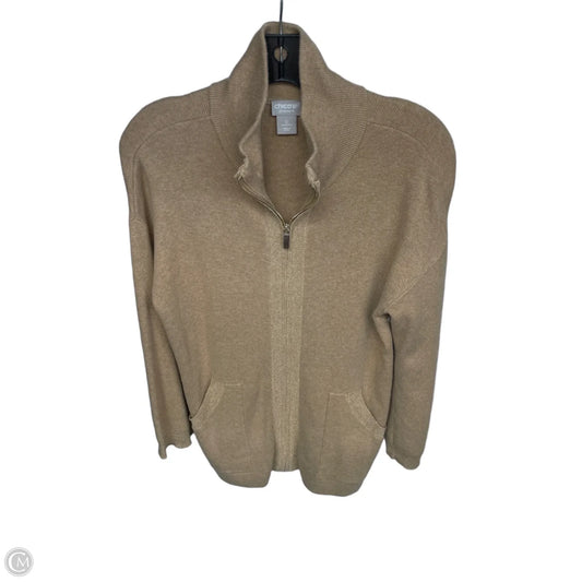 Sweater By Chicos In Brown, Size: S