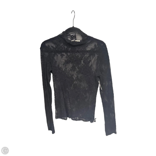 Top Long Sleeve By Express In Black, Size: S
